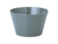 美濃焼 洗面ボウル Cubo Ash 斜め上から見たデザイン