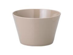 美濃焼 洗面ボウル Cubo Greige 磁器製グレージュの置き型洗面ボウル